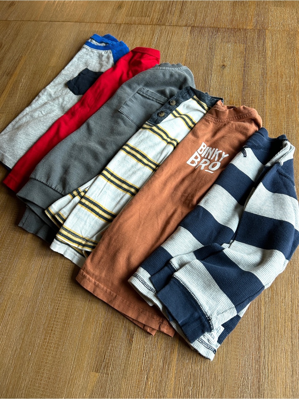 6pc Lot of 4T Long-Sleeve T’s
